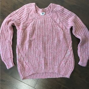 Old Navy Coral Lofty Wool Sweater Size M